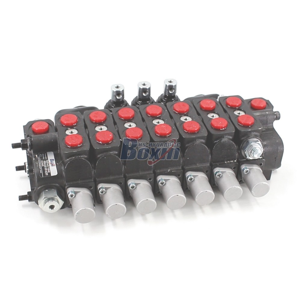 OEM and Custom SD6 Manual and Joystick 7 Spool Sectional Directional Valve Production main image